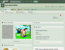 Tablet Screenshot of fumu-appreciation.deviantart.com