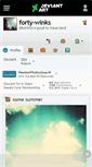 Mobile Screenshot of forty-winks.deviantart.com