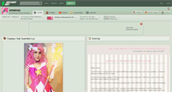 Desktop Screenshot of amenoo.deviantart.com