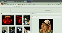 Desktop Screenshot of miko-piko.deviantart.com