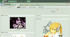 Desktop Screenshot of moeroknight.deviantart.com