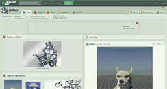 Desktop Screenshot of ginkaze.deviantart.com