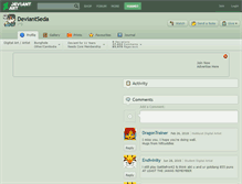 Tablet Screenshot of deviantseda.deviantart.com