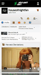 Mobile Screenshot of houseofnightfan.deviantart.com