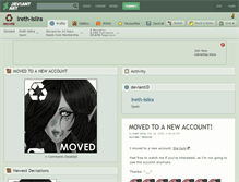 Tablet Screenshot of ireth-isilra.deviantart.com