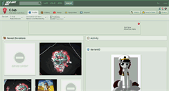 Desktop Screenshot of c-sub.deviantart.com
