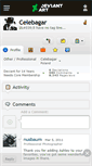 Mobile Screenshot of celebagar.deviantart.com