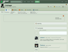 Tablet Screenshot of celebagar.deviantart.com