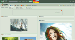 Desktop Screenshot of helakiv.deviantart.com