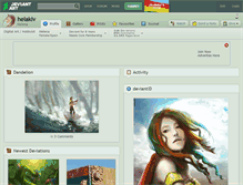 Tablet Screenshot of helakiv.deviantart.com