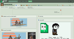 Desktop Screenshot of insanelyzanter.deviantart.com