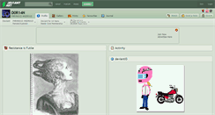 Desktop Screenshot of d0r14n.deviantart.com