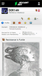Mobile Screenshot of d0r14n.deviantart.com