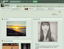 Tablet Screenshot of girlayy.deviantart.com