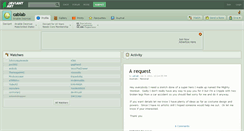 Desktop Screenshot of cablab.deviantart.com
