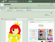 Tablet Screenshot of madmatt88.deviantart.com