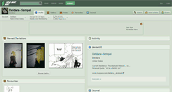 Desktop Screenshot of deidara--sempai.deviantart.com