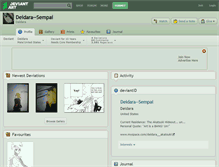 Tablet Screenshot of deidara--sempai.deviantart.com