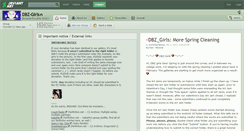 Desktop Screenshot of dbz-girls.deviantart.com