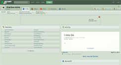 Desktop Screenshot of gracious-anne.deviantart.com