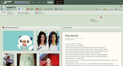Desktop Screenshot of eduarc23.deviantart.com
