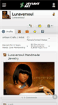 Mobile Screenshot of lunaversoul.deviantart.com