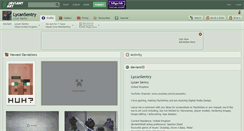 Desktop Screenshot of lycansentry.deviantart.com