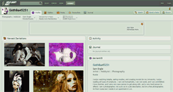 Desktop Screenshot of gothika45251.deviantart.com