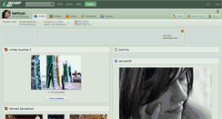Desktop Screenshot of kartuun.deviantart.com
