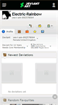 Mobile Screenshot of electric-rainbow.deviantart.com