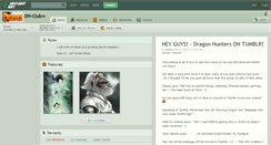 Desktop Screenshot of dh-club.deviantart.com