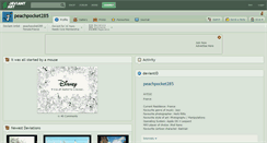 Desktop Screenshot of peachpocket285.deviantart.com