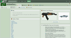 Desktop Screenshot of left4deadfans.deviantart.com
