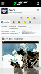 Mobile Screenshot of da-rk.deviantart.com