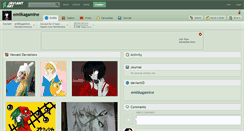 Desktop Screenshot of emiikagamine.deviantart.com