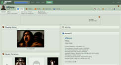 Desktop Screenshot of killjoyxp.deviantart.com