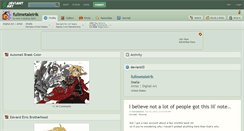 Desktop Screenshot of fullmetalelrik.deviantart.com