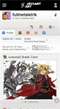 Mobile Screenshot of fullmetalelrik.deviantart.com