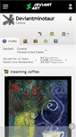 Mobile Screenshot of deviantminotaur.deviantart.com
