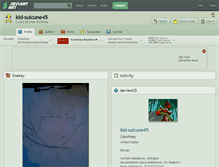 Tablet Screenshot of kid-suicune45.deviantart.com