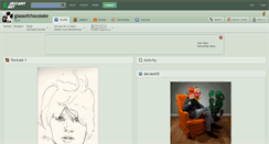 Desktop Screenshot of glassofchocolate.deviantart.com