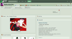 Desktop Screenshot of naraku-donochan.deviantart.com