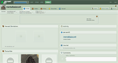 Desktop Screenshot of mentalbalance0.deviantart.com
