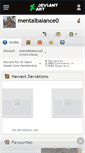 Mobile Screenshot of mentalbalance0.deviantart.com
