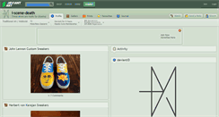 Desktop Screenshot of i-scene-death.deviantart.com