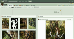 Desktop Screenshot of illyne.deviantart.com