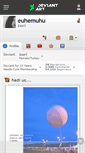 Mobile Screenshot of euhemuhu.deviantart.com