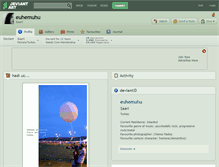 Tablet Screenshot of euhemuhu.deviantart.com