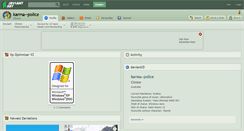 Desktop Screenshot of karma--police.deviantart.com