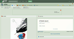 Desktop Screenshot of evilex.deviantart.com